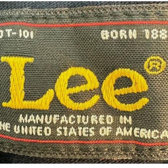 Lee Storm Rider Made in USA T- Shirt Tee Cotton Men's Size S Dark Navy New - Picture 4 of 8